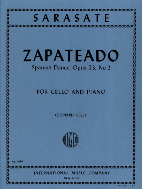 Front Cover Image Zapateado op. 23/2 
