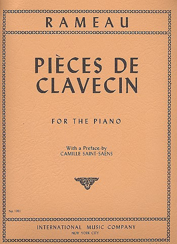 Front Cover Image Pieces de Clavecin 