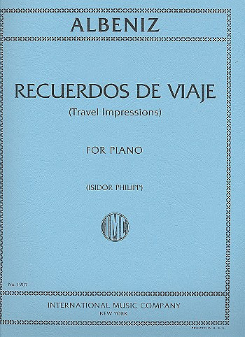 Front Cover Image Recuerdos de Viaje (Travel Impressions) 