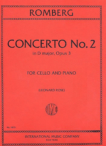 Front Cover Image Concerto No. 2 in D major op. 3 