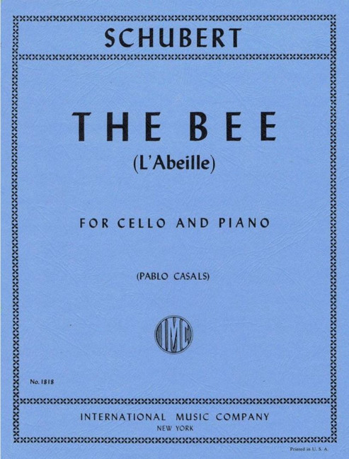 Front Cover Image The Bee op. 13/9