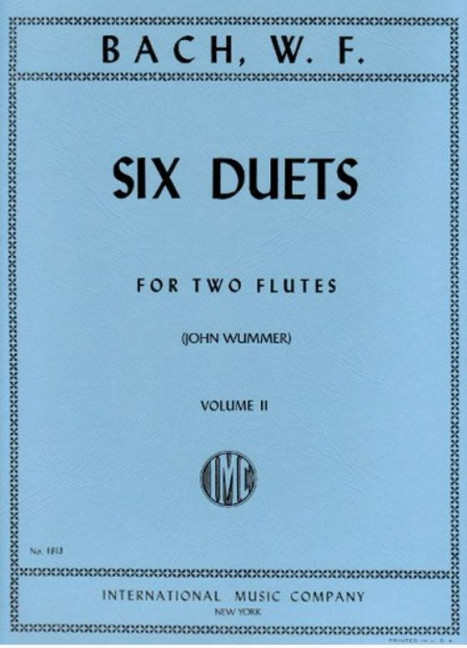Front Cover Image Six Duets Vol. 2 Band 2