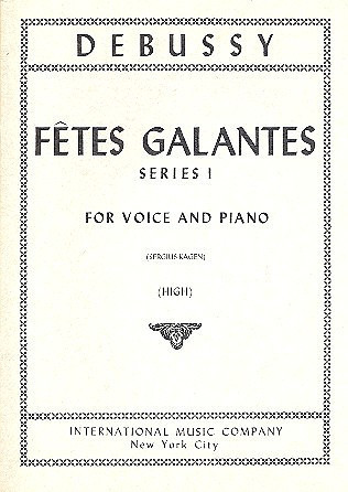 Front Cover Image Fetes Galantes Series 1 