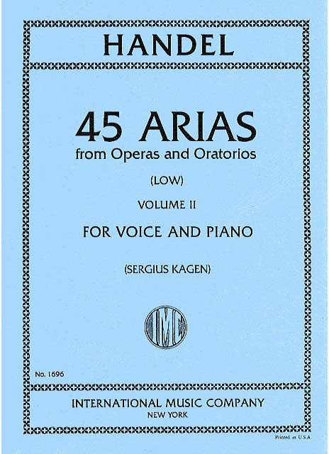 Front Cover Image 45 ARIAS II L.Vce Pft 