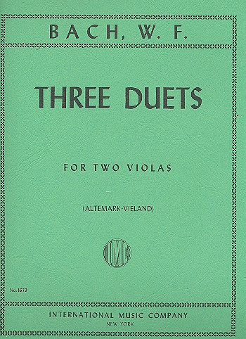 Front Cover Image Three Duets 