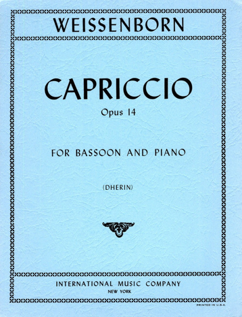 Front Cover Image Capriccio op. 14 