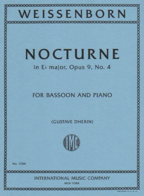 Front Cover Image Nocturne in Eb major Op.9/4 