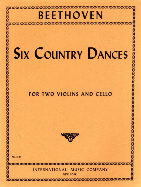 Front Cover Image Six Country Dances 