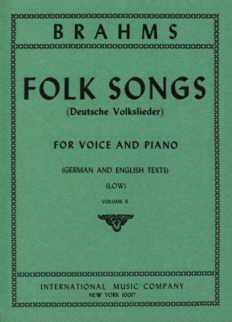 Front Cover Image Folk Songs Vol. 2 
