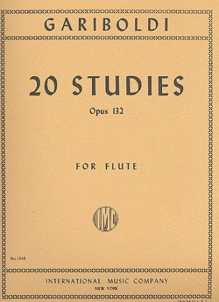 Front Cover Image 20 Studies Op.132 