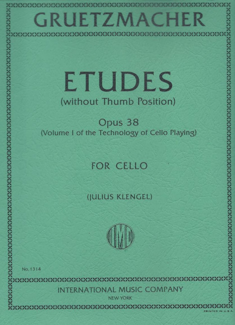 Front Cover Image Etudes Op.38 Band 1