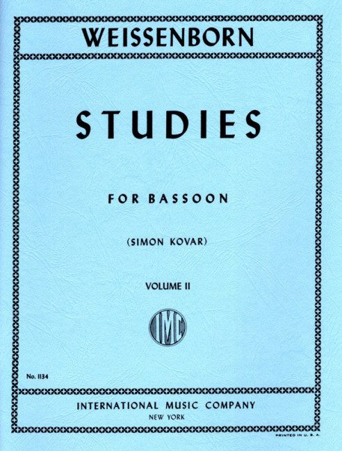 Front Cover Image Studies 2 Op.8 Band 2