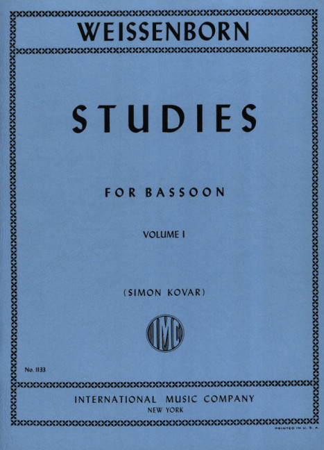 Front Cover Image Studies 1 Op.8 Band 1