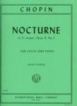 Front Cover Image NOCTURNE EbMAJ OP9/2 Vc Pft 