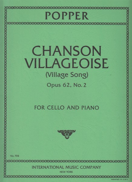 Front Cover Image Village Song op. 62/2 