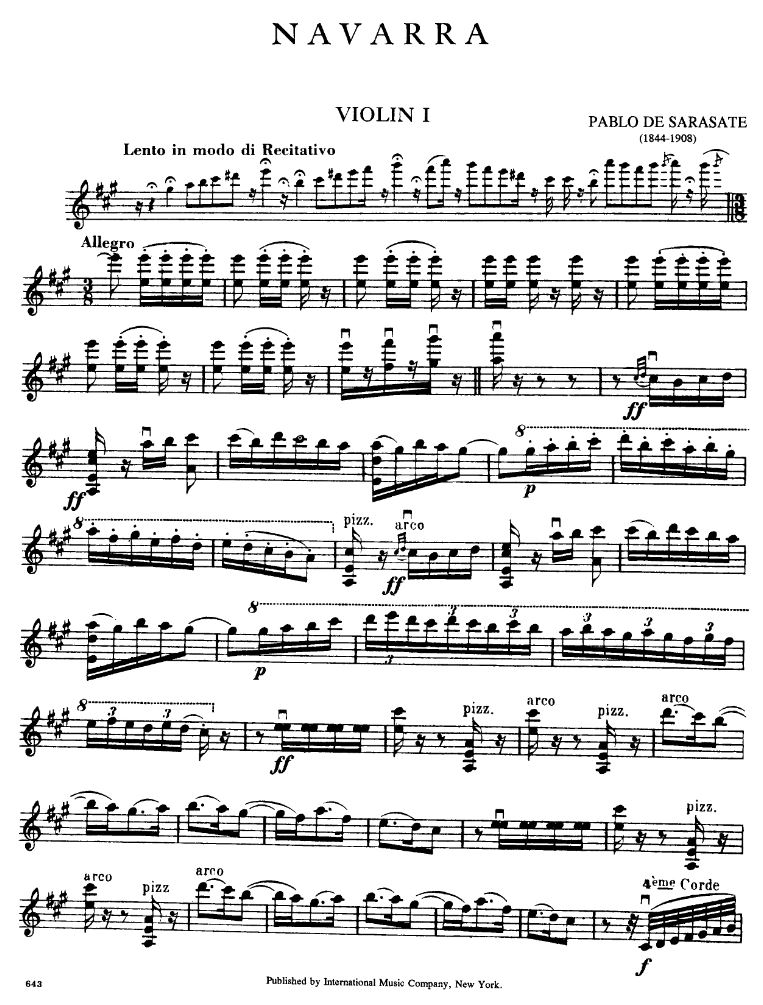 Other Cover Image Navarra op.33 