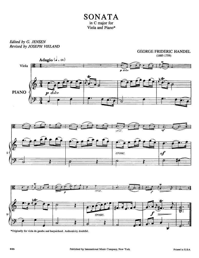 Other Cover Image Sonate C-Dur