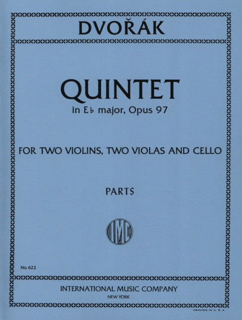 Front Cover Image Quintet in Eb major op. 97 