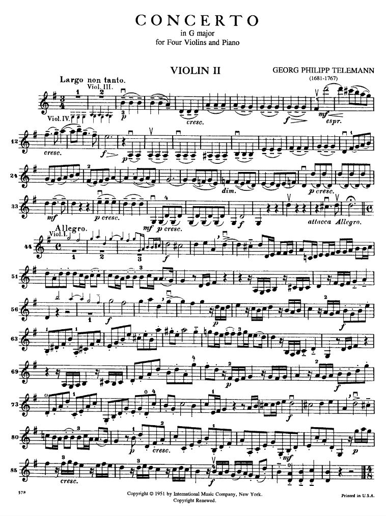 Other Cover Image Concerto G major 