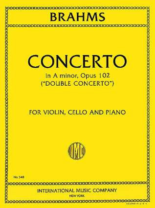 Front Cover Image Concerto in A minor op. 102 