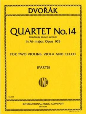 Front Cover Image Quartet No. 14 in Ab major op. 105 