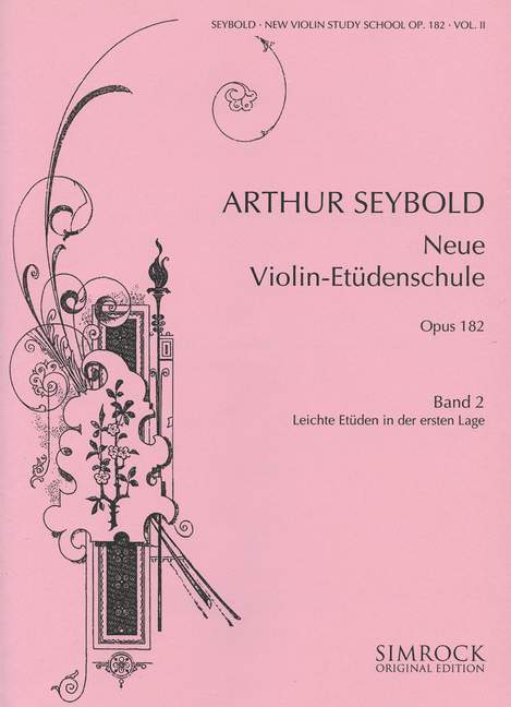 Front Cover Image Neue Violin-Etüden-Schule op. 182 Band 2