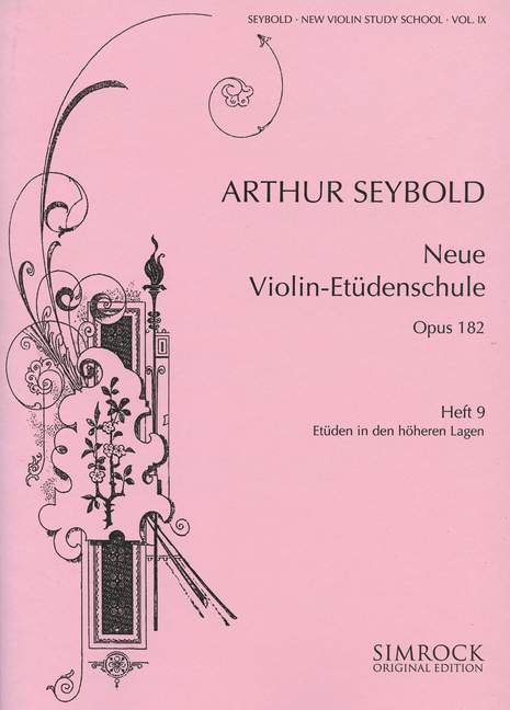 Front Cover Image Neue Violin-Etüden-Schule op. 182 Band 9