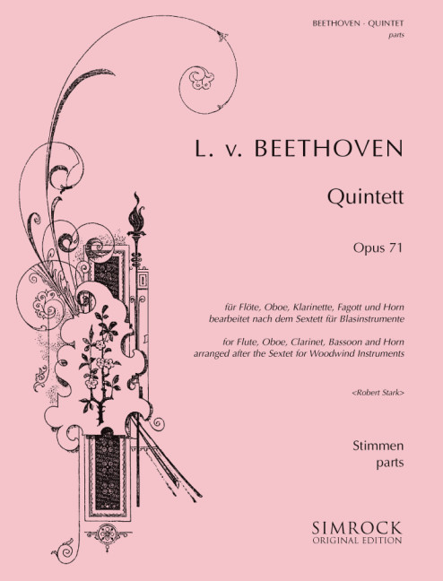 Front Cover Image Quintett op. 71 