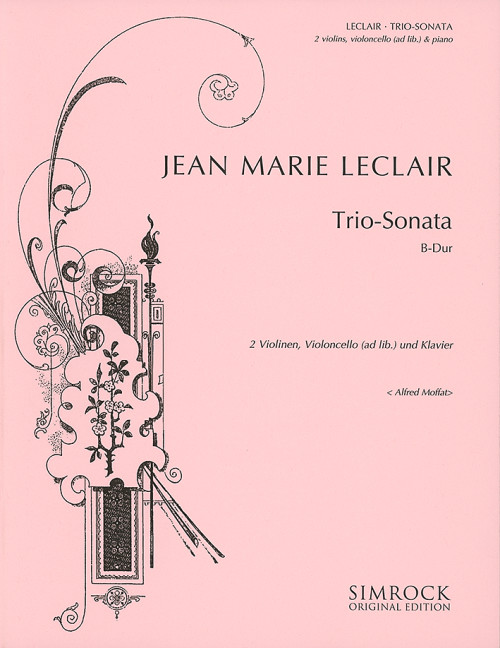 Front Cover Image Triosonate B-Dur 