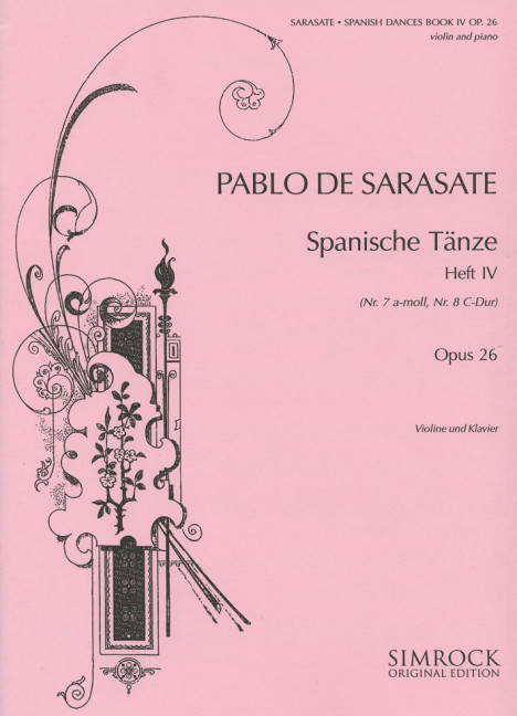 Front Cover Image Spanische Tänze op. 26 Band 4