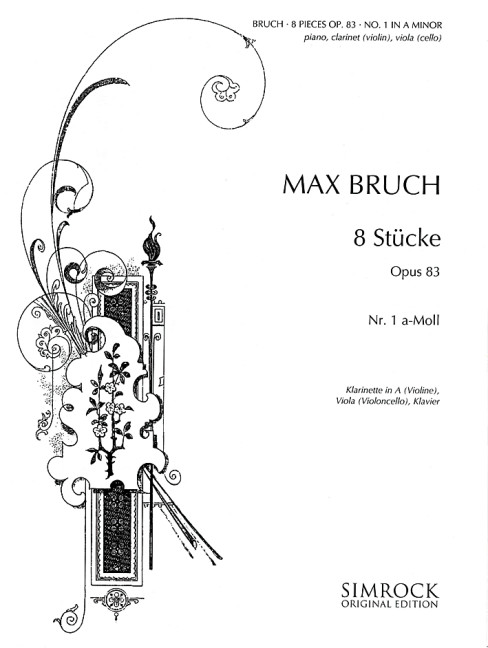 Front Cover Image Nr.1 a-moll, aus Acht Stücke op. 83/1 