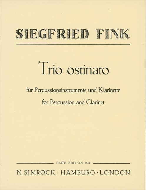 Front Cover Image Trio Ostinato 
