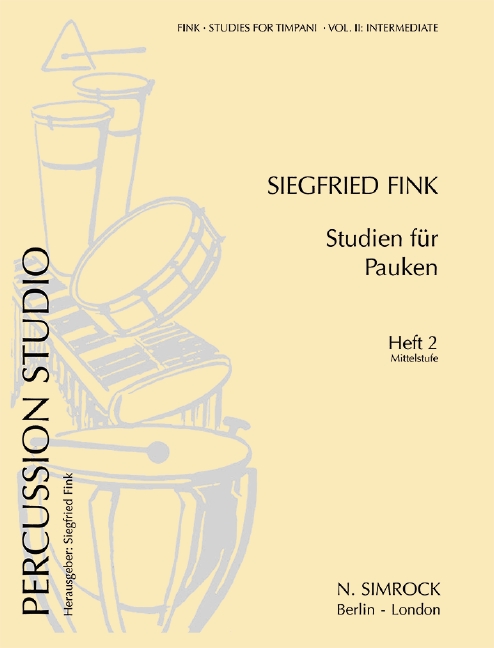 Front Cover Image Studien für Pauken Vol. 2