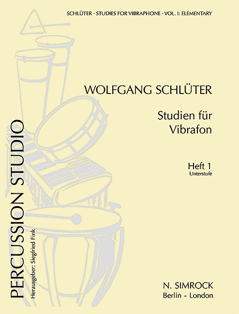 Front Cover Image Studien für Vibrafon Heft 1
