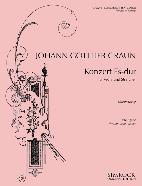 Vorderes Coverbild Konzert Es-Dur 
