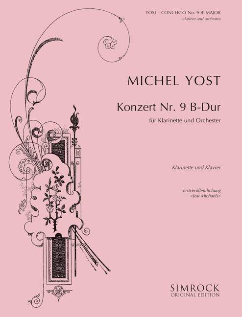 Vorderes Coverbild Konzert Nr. 9 B-Dur 