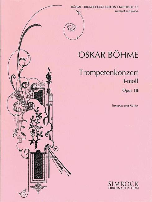 Vorderes Coverbild Trompetenkonzert f-Moll op. 18 