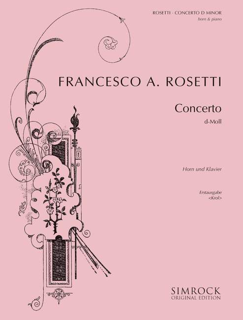 Vorderes Coverbild Concerto d-Moll Murray C38 