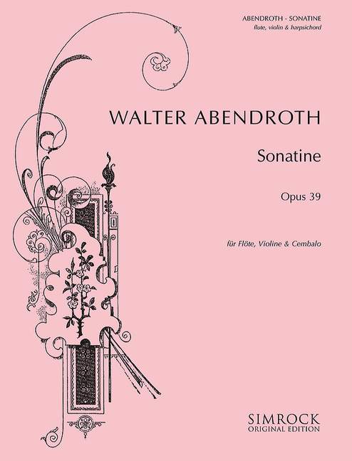 Vorderes Coverbild Sonatine op. 39 