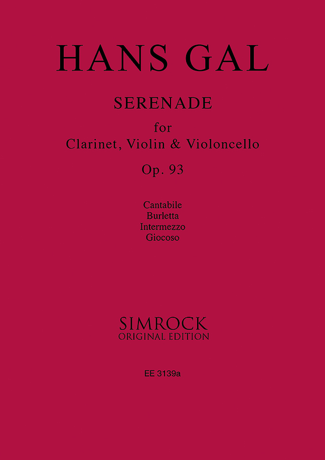 Vorderes Coverbild Serenade op. 93 