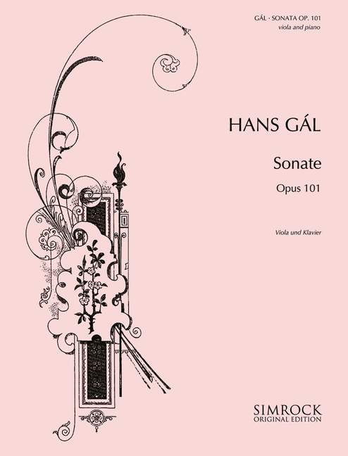 Vorderes Coverbild Sonate op. 101 