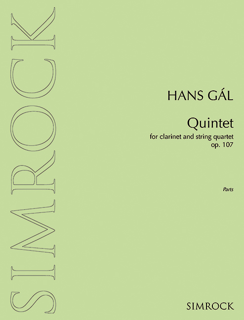 Vorderes Coverbild Quintet op. 107 