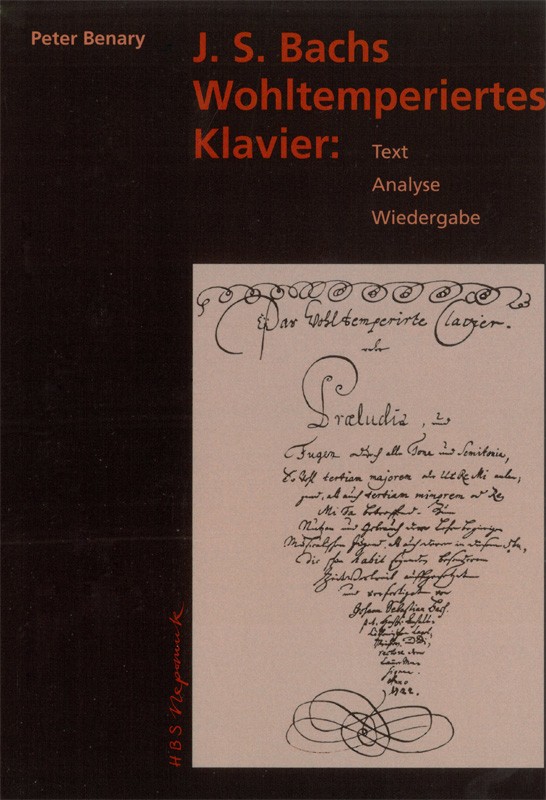 Vorderes Coverbild J. S. Bachs WTKl