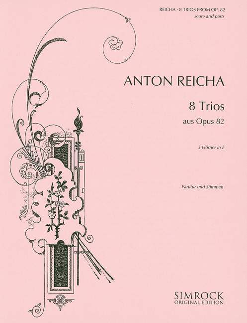 Vorderes Coverbild Acht Trios op. 82 