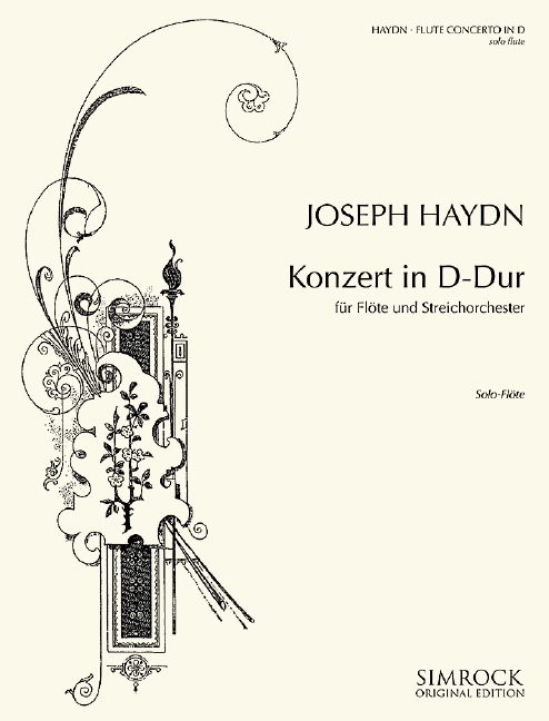Vorderes Coverbild Flötenkonzert D-Dur Hob. VII/D1 