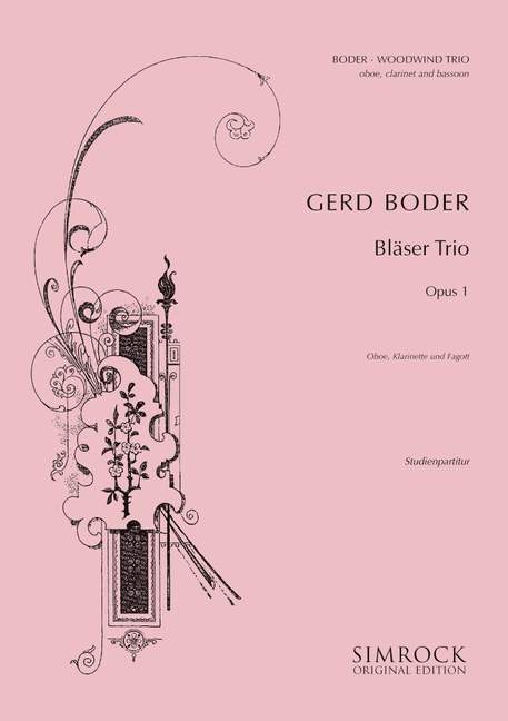 Vorderes Coverbild Bläser-Trio op. 1 