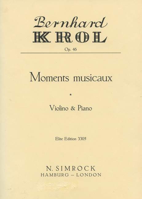 Vorderes Coverbild Moments musicaux op. 46 