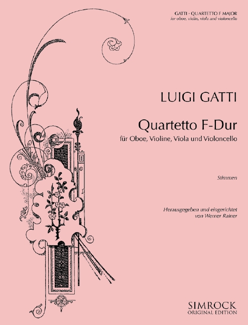 Vorderes Coverbild Quartetto F-Dur 