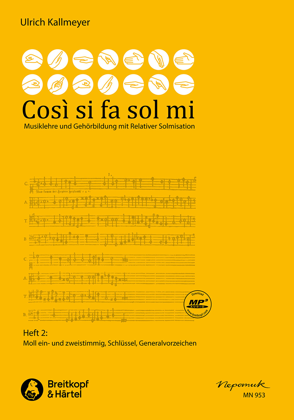 Vorderes Coverbild Così si fa sol mi
