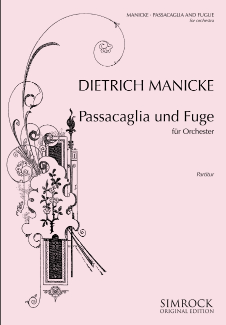 Vorderes Coverbild Passacaglia und Fuge 
